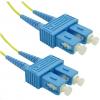 Dynamix FSM-SCSC-1 OS1 SC to SC Fibre Lead - 1m - Yellow 9 Micron - Duplex - Singlemode - G657A1 Bend Insensitive - LSZH Jacket Dynamix FSM-SCSC-1 OS1 SC to SC Fibre Lead - 1m - Yellow 9 Micron - Duplex - Singlemode - G657A1 Bend Insensitive - LSZH Jacket