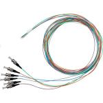 Dynamix FPT-OM1ST OM1 ST Pigtail - 1 Piece - 2m - White Multimode - 900um - Tight Buffer