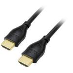 Dynamix C-HDMIHSE-3 3m HDMI 10Gbs Slimline High-Speed Cable with Ethernet - Max Res: 4K2K24/30Hz (3840x2160) 8 Audio channels - 8bit colour depth - Supports CEC, 3D, ARC, Ethernet