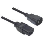 Dynamix C-POWERC X4 10A IEC C14 to C13 Power Extension Cord - 4m - Black SAA Approved - AU/NZ