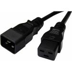 Dynamix C-IEC16A-5 16A IEC C20 to C19 Power Extension Cord - 5m - Black 1.5mm2