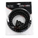 Dynamix 2.5Mx15mm Easy Wrap - Cable Management Solution, Blister Retail Packaging, BLACK Colour