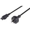 Dynamix C-POWERNC03 7.5A 3 Pin to IEC C5 Power Cord - 30cm Clover Shaped - SAA Approved - AU/NZ - - For Notebook / More Dynamix C-POWERNC03 7.5A 3 Pin to IEC C5 Power Cord - 30cm Clover Shaped - SAA Approved - AU/NZ - - For Notebook / More