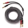 ELAC Sensible Speaker Cable (Pair) - 3M Length - Male-to-Male Banana Plugs - 14 Gauge - Braided Cabling ELAC Sensible Speaker Cable (Pair) - 3M Length - Male-to-Male Banana Plugs - 14 Gauge - Braided Cabling