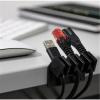 Goobay 70433 Cable Management Clip - Black 5 Slots - Plastic Goobay 70433 Cable Management Clip - Black 5 Slots - Plastic