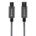 Moki ACC-MTCMB90 SynCharge USB-C to Micro USB Cable - 90cm - Black Braided