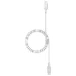 Mophie Premium - 60W USB-C Cable - 1.5m - White PD Fast Charging - Up to 60W - Durable Braided Nylon - Heavy-Duty Construction - Anodized Matte Aluminium Connectors - Universal Compatibility