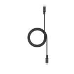 Mophie Premium - 60W USB-C Cable - 1.5m - Black PD Fast Charging - Up to 60W - Durable Braided Nylon - Heavy-Duty Construction - Anodized Matte Aluminium Connectors - Universal Compatibility