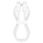 Mophie Premium - 60W USB-C Cable - 2m - White PD Fast Charging - Up to 60W - Durable Braided Nylon - Heavy-Duty Construction - Anodized Matte Aluminium Connectors - Universal Compatibility