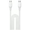 Momax 1-Link Flow 100W USB-C Cable - 2m - White PD Fast Charging - Durable Premium Braided Nylon - Translucent Design - Supports Apple iPhone / iPad Pro / iPad Air / Samsung / Oppo / Oneplus / Nothing Phone Momax 1-Link Flow 100W USB-C Cable - 2m - White PD Fast Charging - Durable Premium Braided Nylon - Translucent Design - Supports Apple iPhone / iPad Pro / iPad Air / Samsung / Oppo / Oneplus / Nothing Phone