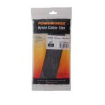 Powerforce POWCT1503BK-100  Cable Tie Black 150mm x 3.6mm Nylon UV 100pk