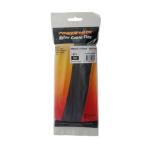 Powerforce POWCT2004BK-100 UV Resistant - Nylon 6/6 Cable Tie - 200mm x 4.8mm - Black - 100 Pack Indoor / Outdoor - UL 94V-2 Flammability Rating - MIL-S-23190E Tensile Strength - Carbonate A