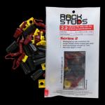 RACKSTUDS Series II RSL220 Rack Mounting System - 20-Pack - Maroon Universal - Replaces Cage Nuts