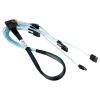 Supermicro Slimline x8 Straight to 8x SATA Cable - 70cm Supermicro Slimline x8 Straight to 8x SATA Cable - 70cm
