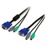 StarTech SVPS23N1 6 6 ft 3-in-1 PS/2 KVM Cable