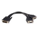 StarTech.com DMSVGAVGA1 8in LFH 59 to Dual VGA DMS 59 Cable
