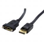 StarTech.com DisplayPort Cable - 1m (3ft) Female-Male - Panel Mount