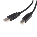 StarTech.com USB2HAB10 USB 2.0 - 480Mbps USB-A to USB-B Cable - 3m USB 2.0 Certified - A to B - M/M - 10ft