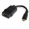 StarTech.com HDADFM5IN Micro HDMI to HDMI Adapter - 4K 30Hz Video - Durable High Speed Micro HDMI Type-D to HDMI 1.4 Converter/Cable Adapter Dongle - Ultra HD HDMI Monitors, TVs & Displays - M/F StarTech.com HDADFM5IN Micro HDMI to HDMI Adapter - 4K 30Hz Video - Durable High Speed Micro HDMI Type-D to HDMI 1.4 Converter/Cable Adapter Dongle - Ultra HD HDMI Monitors, TVs & Displays - M/F