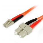 StarTech FIBLCSC1 1m Multimode Fiber Patch Cable LC - SC
