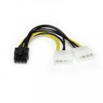 StarTech LP4PCIEX8ADP 6 LP4 to 8 Pin PCIe Power Cable Adapter