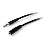 StarTech.com MUHSMF1M 3.5mm 4-Position TRRS Headset Extension Cable - 1m 3.5mm 4 Position TRRS Headset Extension Cable / Mini-phone for Audio Device - Male to Female