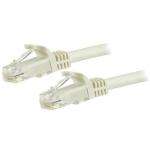 StarTech.com Cat6 - 650MHz - 100W PoE++ Ethernet Cable - 5m - White Gigabit Ethernet Wire - RJ45 - UTP - Network-Patch Cord - Snagless - Strain Relief - Fluke Tested - UL-TIA Certified