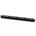 StarTech.com C6PANEL24 24 Port 1U Rackmount Cat6 Patch Panel Ethernet 110 type Rack MountPatch Panel 1U