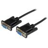 StarTech.com SCNM9FF1MBK RS232 Null Modem Cable - 1m - Black DB9 RS232 Null Modem - F/F StarTech.com SCNM9FF1MBK RS232 Null Modem Cable - 1m - Black DB9 RS232 Null Modem - F/F