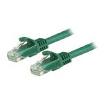 StarTech.com N6PATC50CMGN Cat6 - 10GbE - 100W PoE++ Ethernet Cable - 50cm - Green Gigabit Ethernet Wire / 650MHz 100W PoE++ RJ45 UTP Category 6 Network / Patch Cord Snagless with Strain Relief Fluke Tested UL / TIA Certified - Male to Male