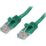 StarTech 45PAT1MGN 1m Green Snagless UTP Cat5e Patch Cable