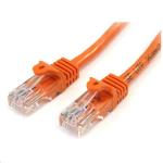 StarTech.com 45PAT2MOR Cat5e Patch Cable - 2m - Orange Snagless - UTP - RJ45 Connectors