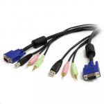 StarTech USBVGA4N1A10 3m 4-in-1 USB VGA KVM Cable w/ Audio