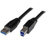 StarTech USB3SAB5M 15ft Active USB 3.0 USB-A to USB-B Cable