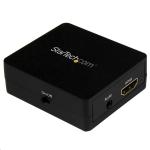 StarTech HD2A HDMI AUDIO EXTRACTOR - 1080P Extract and convert the audio from your HDMI signal to 3.5mm audio in 2.1 stereo sound
