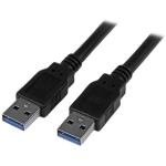 StarTech.com USB3SAA3MBK USB 3.0 - 5Gbps USB-A to USB-A Cable - 3m - Black USB 3.0 - A to A - M/M
