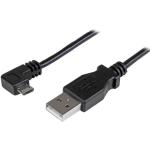 StarTech.com USBAUB50CMRA USB 2.0 - 480Mbps USB-A to Micro USB Cable - 50cm Right Angle - Micro USB - 24 AWG