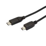 StarTech USB2CMB2M 2m USB-C to Mini USB Cable M/M - USB 2.0 Male USB C to Male Mini USB B