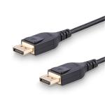 StarTech.com DP14MM5M 8K 60Hz - HBR3 - HDR - VESA Certified DisplayPort Cable - 5m DP 1.4 - Ultra HD 4K 120Hz - Slim - Gold-Plated Connectors - DP to DP - Monitor Cord