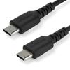 StarTech.com RUSB2CC2MB USB 2.0 - 480Mbps - 60W USB-C Cable - 2m - Black Durable - Fast Charge - Sync - USB 2.0 - Type C - Laptop Charger Cord - TPE Jacket - Aramid Fiber - M/M - 60W - Samsung S10 - S20 - iPad Pro - MS Surface StarTech.com RUSB2CC2MB USB 2.0 - 480Mbps - 60W USB-C Cable - 2m - Black Durable - Fast Charge - Sync - USB 2.0 - Type C - Laptop Charger Cord - TPE Jacket - Aramid Fiber - M/M - 60W - Samsung S10 - S20 - iPad Pro - MS Surface