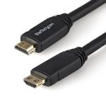 StarTech.com HDMM3MLP 4K 60Hz HDMI Cable with Ethernet - 3m - Black HDMI 2.0 Cable Gripping Connectors - Male to Male - Ethernet - 4K 60Hz