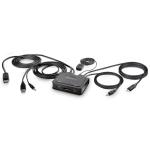 StarTech.com C2-D46-UAC-CBL-KVM 2-PORT HYBRID CABLE KVM SWITCH 4K DP