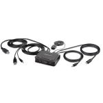 StarTech.com C2-H46-UAC-CBL-KVM 2-PORT HYBRID CABLE KVM SWITCH 4K HDMI