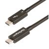StarTech.com TBLT4MM1M 40Gbps - 100W Thunderbolt 4 Cable - 1m 40Gbps - 100W - 3ft StarTech.com TBLT4MM1M 40Gbps - 100W Thunderbolt 4 Cable - 1m 40Gbps - 100W - 3ft