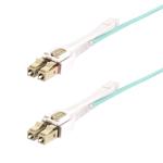 StarTech.com 450FBLCLC3PP Fiber Optic Cable - 3m OM4 - Multimode - LC-LC