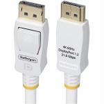 StarTech.com DP12-CABLE-10FTW VESA Certified DisplayPort 1.2 Cable - 3m - White