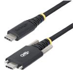 StarTech.com S2CEPR2M-USBSL-CABLE USB-C - 240W USB-C Cable - 2m - Black 240W PD - USB-C Charging Cable - 2m