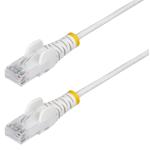 StarTech.com N6PAT250CMWHS 2.5m White Slim CAT6 Ethernet Cable