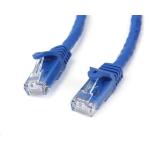 StarTech N6PATC50CMBL 50cm CAT6 Ethernet Cable - Blue CAT 6 Gigabit Ethernet Wire -650MHz 100W PoE++ RJ45 UTP Category 6 Network/Patch Cord Snagless w/Strain Relief Fluke Tested UL/TIA Certified