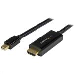StarTech MDP2HDMM1MB 3ft (1m) Mini DisplayPort to HDMI Cable - 4K 30Hz Video - mDP to HDMI Adapter Cable - Mini DP or Thunderbolt 1/2 Mac/PC to HDMI Monitor/Display - mDP to HDMI Converter Cord
